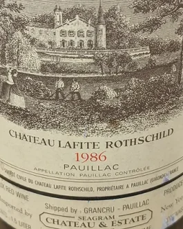 1986 Chateau Lafite Rothschild