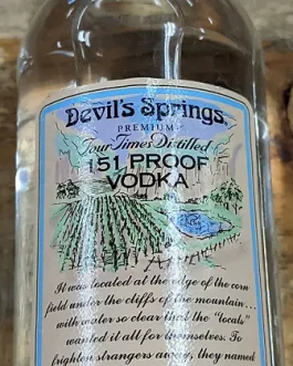 Devil’s Springs Vodka